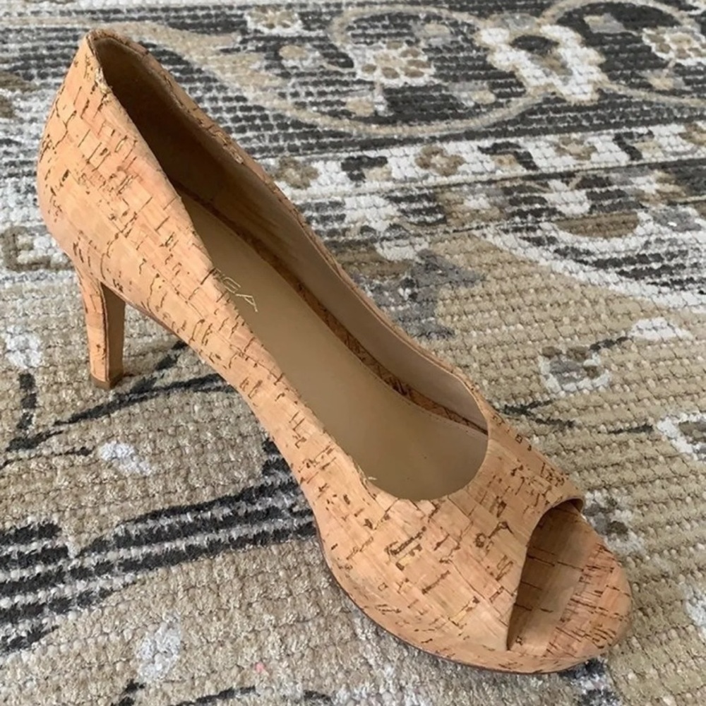 Via Spiga Cork Heels